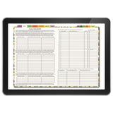 Undated Weekly Digital Planner - Sunny Day